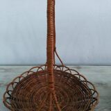 Duo of wicker baskets