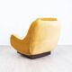 Space Age, lounge chair, 1970s, golden yellow.
