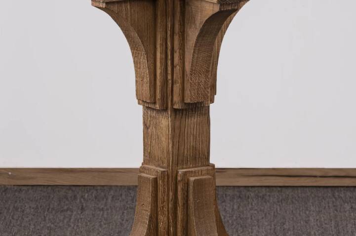 Reclaimed wood square table || Vintage || Rustic