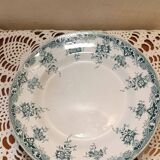 St Amand Prima compotier with blue flowers