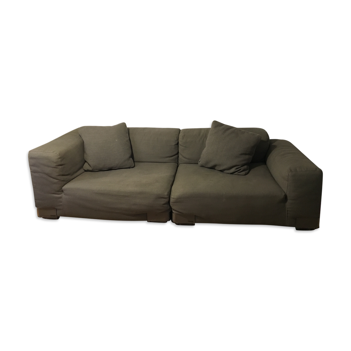 Sofa Kartell plastics duo