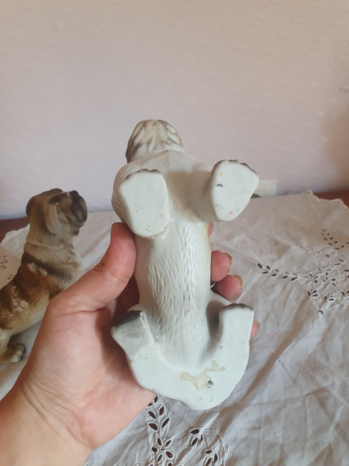 Set of 2 dogs bulldogs tighten biscuit books