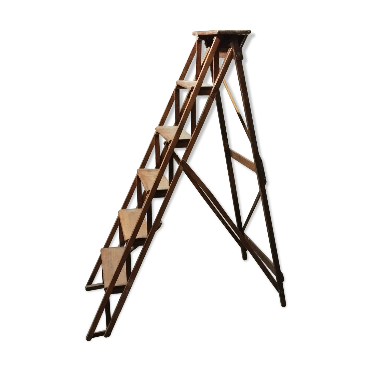 Library stepladder, nineteenth century