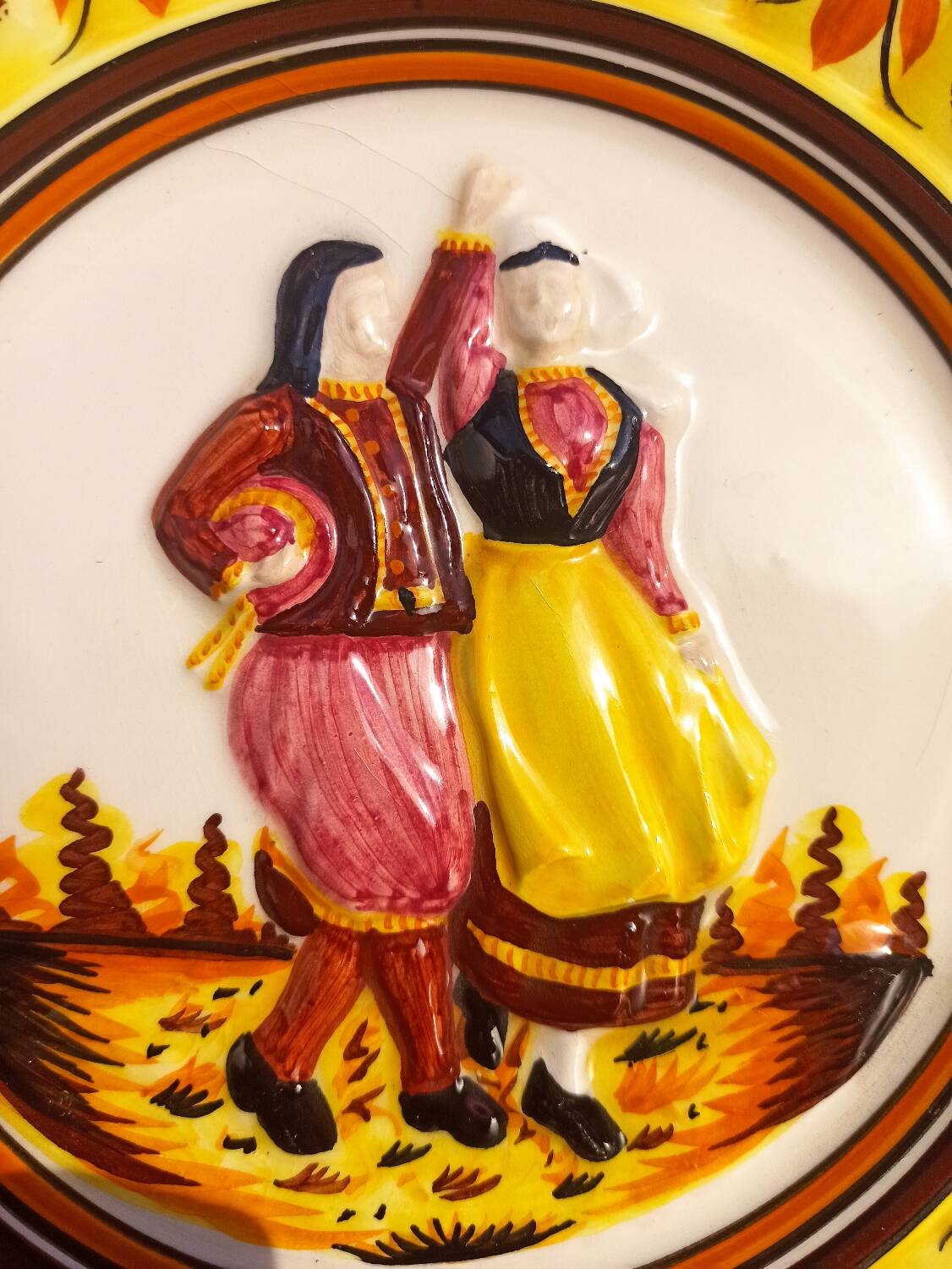 Henriot Quimper plate