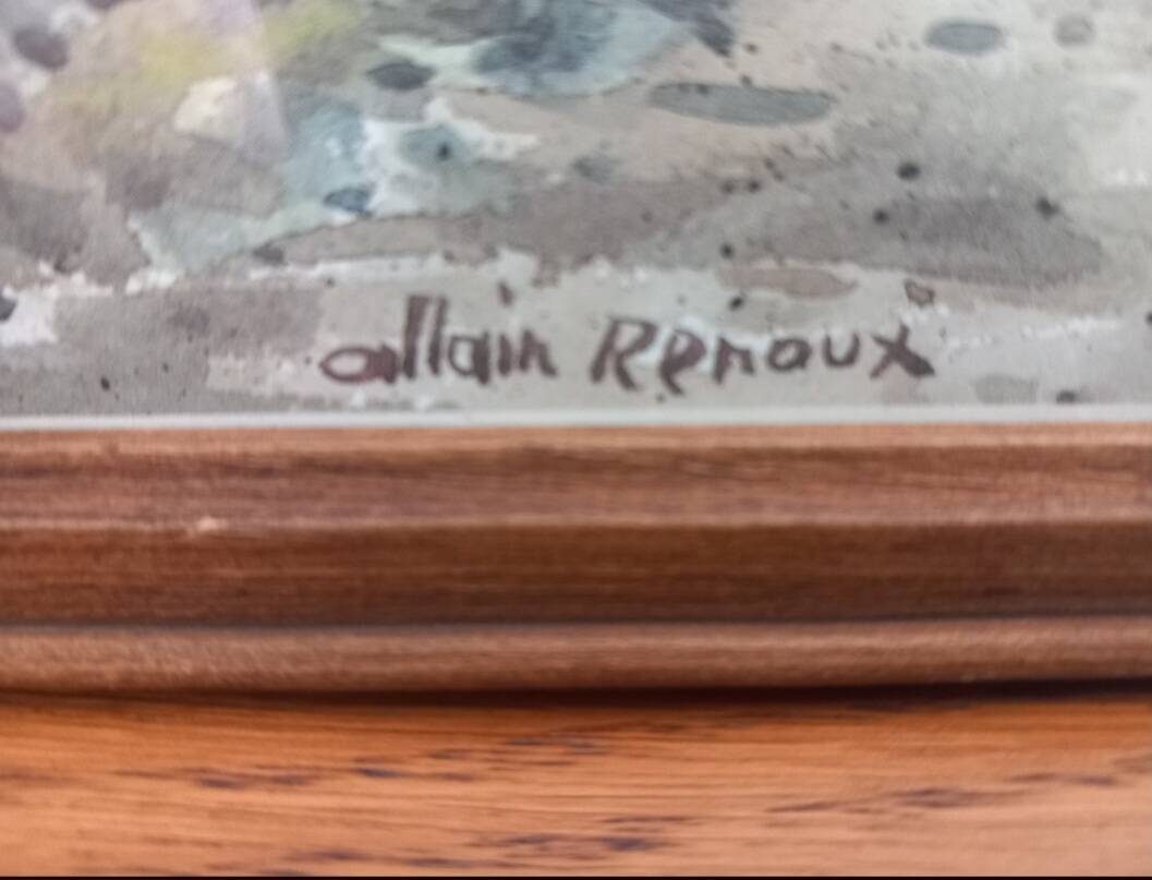 Picturesque village scene in Beaujolais Allain Renoux