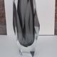 Glass vase Sommerso Murano of the 70s 21cm