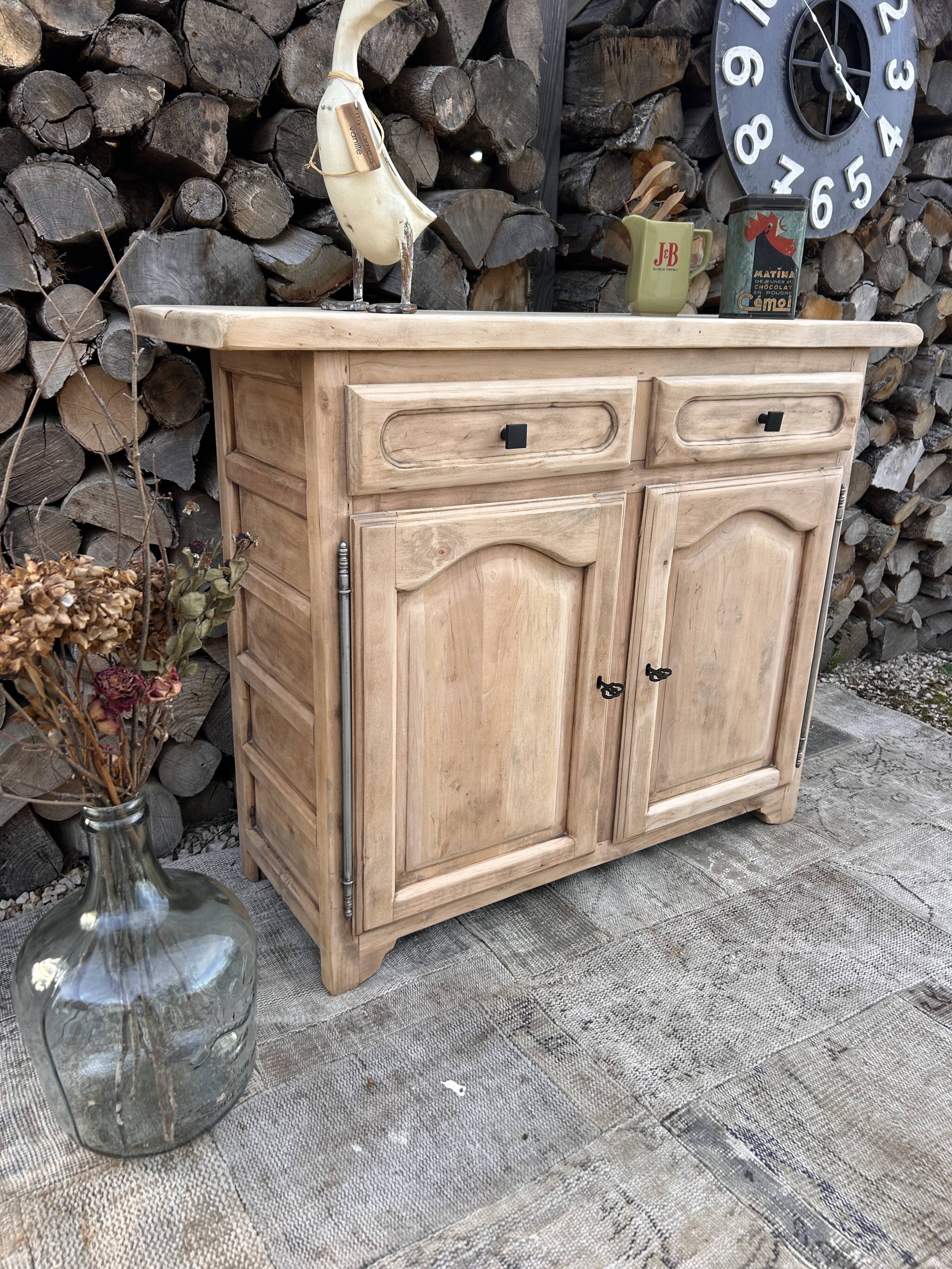 Solid oak sideboard