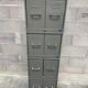 Trade furniture Modular Archiving cabinet 8 drawers metal filing cabinet Industrial 1960s