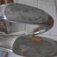 Vase soliflore Silea en aluminium, année 70-80
