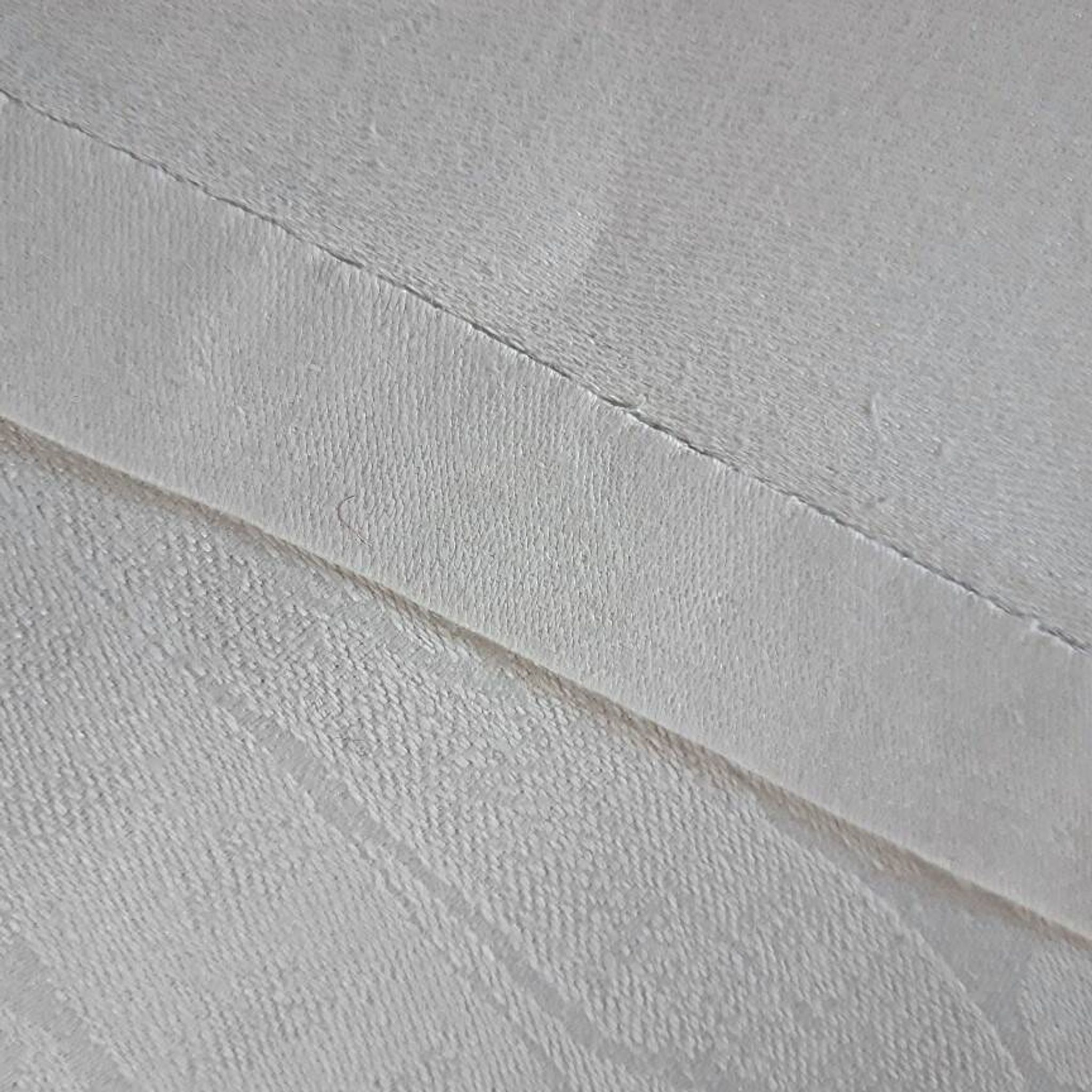 Large damask tablecloth - 2m x 4m10 - monogrammed BL, 1930