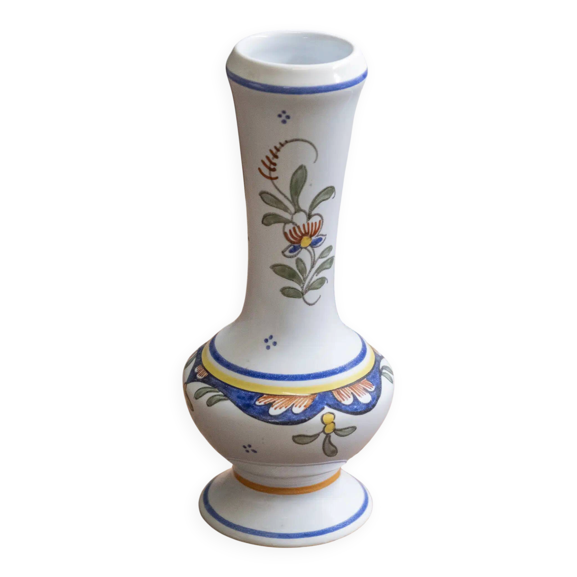 Small ceramic vase from Rouen "Louise"