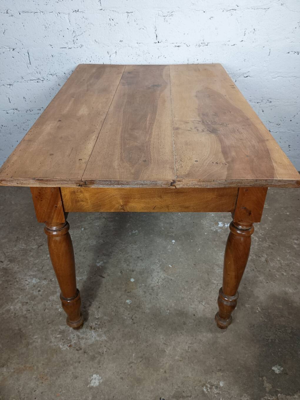 Table bistrot chêne massif