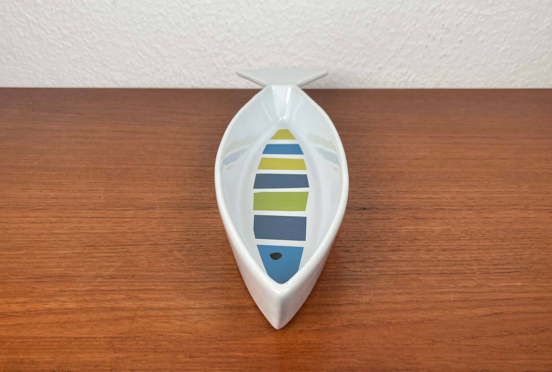 Swedish Ceramic Bowl in Fish Design by Björk Forth for Sagaform, 2000s