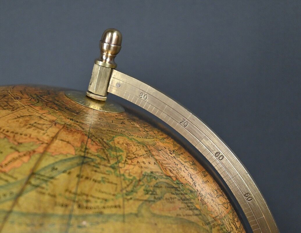 Terrestrial globe signed J. Forest – Late 19th century
