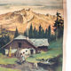 Affiche pédagogique montagne, 1929