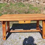 farm table with extensions, solid wood