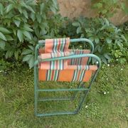 Ancien fauteuil camping vintage