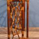 Bureau en rotin vintage