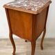Nightstand Antique Wood and MARBLE