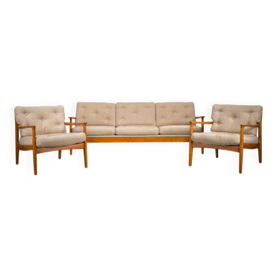 Canapé et chaises par Eugen Schmidt pour Soloform, années 1960