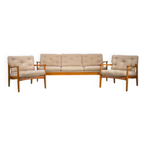 Canapé et chaises par Eugen Schmidt pour Soloform, années 1960