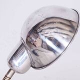 Restored Bauhaus Table Lamp, New Electrification, Chrome, Czech, 1930s