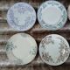 10 assiettes plates anciennes en Terre de fer