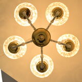 Mid-century Chandelier,Czechoslovakia,1970's.