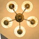 Mid-century Chandelier,Czechoslovakia,1970's.