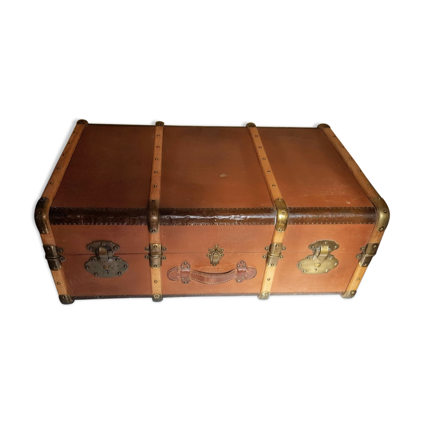 Vintage travel trunk