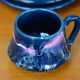 Vallauris blue and pink coffee service