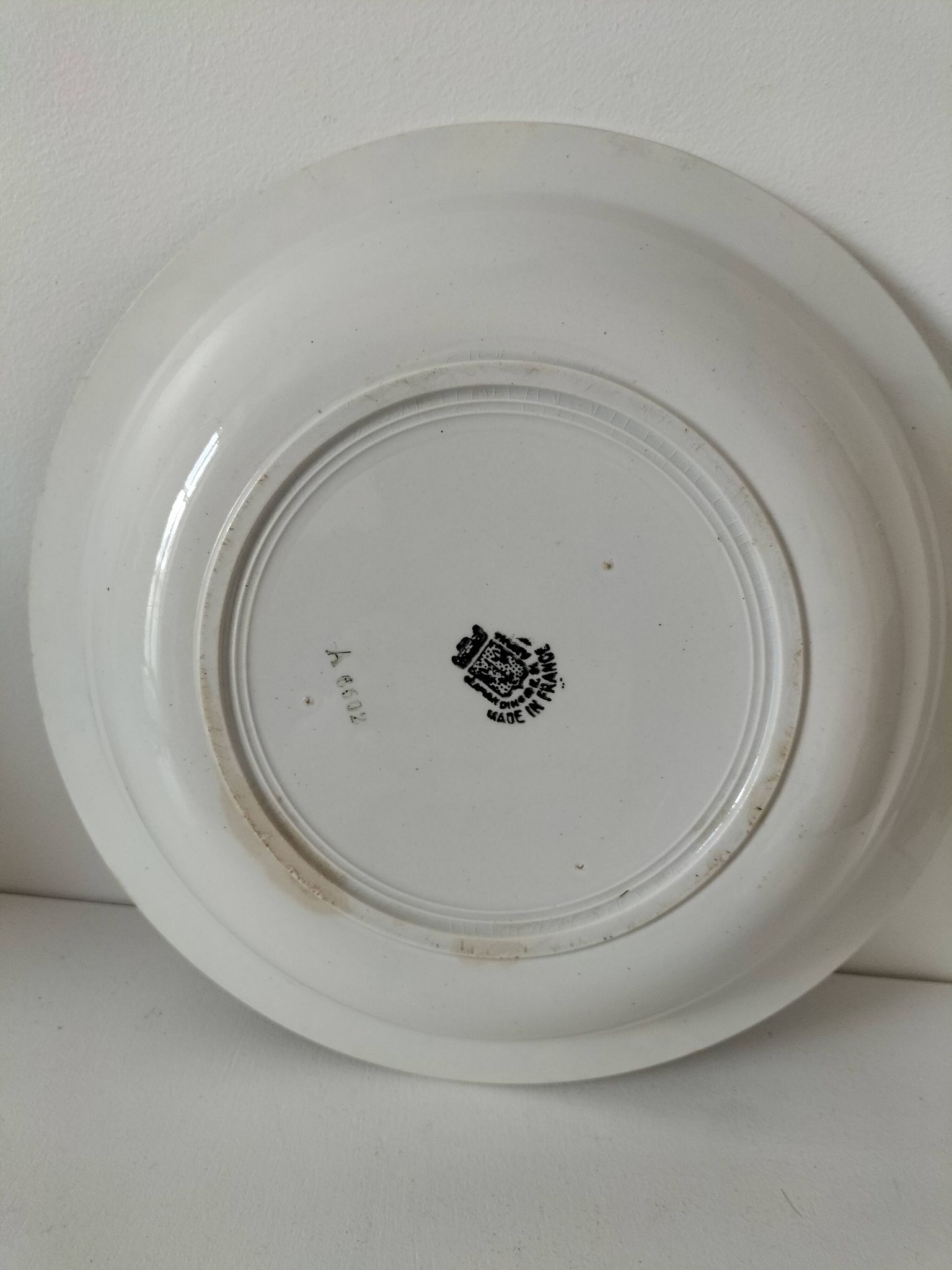 Plat creux Saint Amandinoise modèle 6502