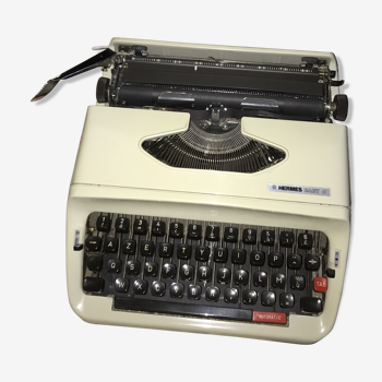 Machine à écrire hermès baby s vintage