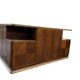 Bureau art déco XL vintage / bureau double face