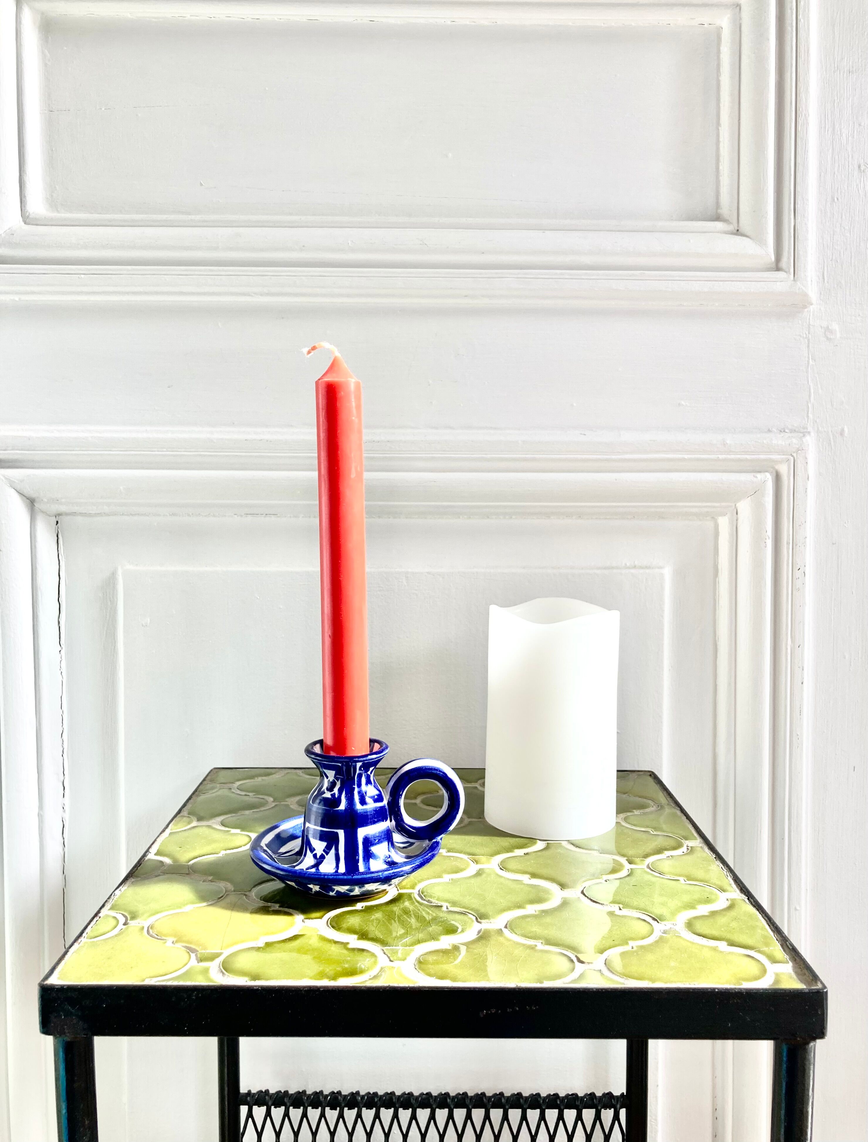 Ceramic hand candle holder