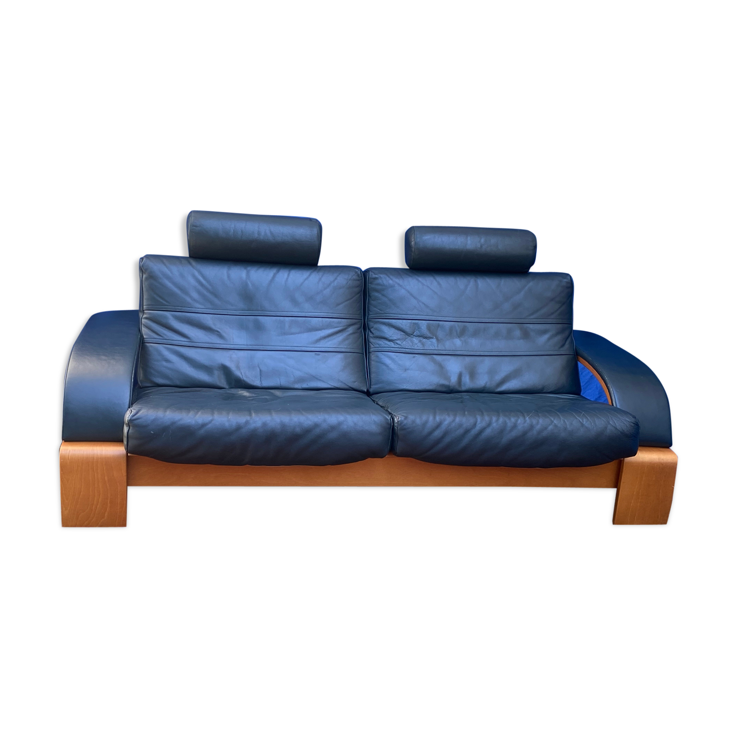Nelo sweden bobois rock leather sofa