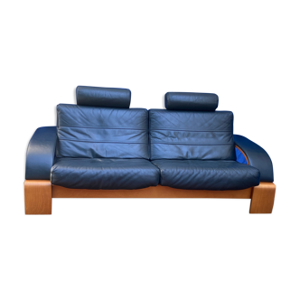 Nelo sweden bobois rock leather sofa