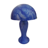 Mushroom lamp in glass paste
