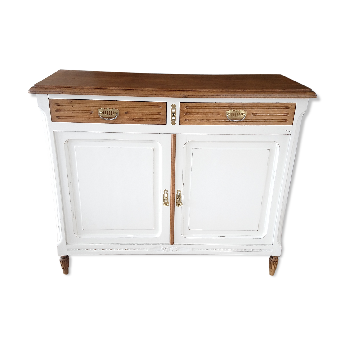 Buffet en chêne relooké
