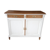 Buffet en chêne relooké