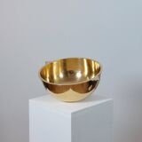 Antique and elegant Art Deco brass bowl