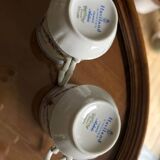 Limoges porcelain coffee cups and saucers