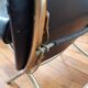 Black vintage armchair