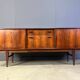 Vintage Scandinavian rosewood sideboard, 1960s