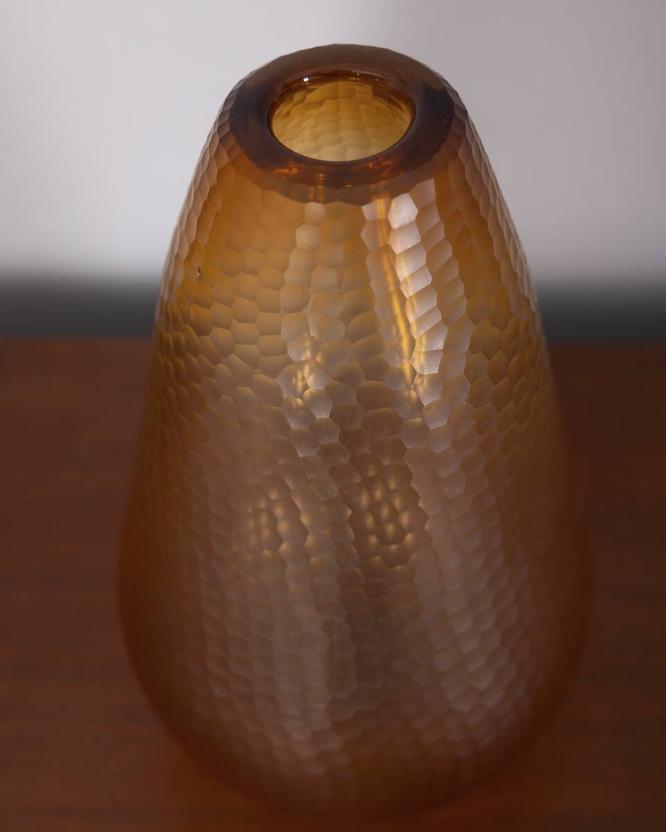 LARGE VINTAGE MURANO GLASS VASE FROM THE 1950S DESIGNED SCARPA FOR VENINI