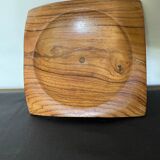 Turned wooden pocket tray