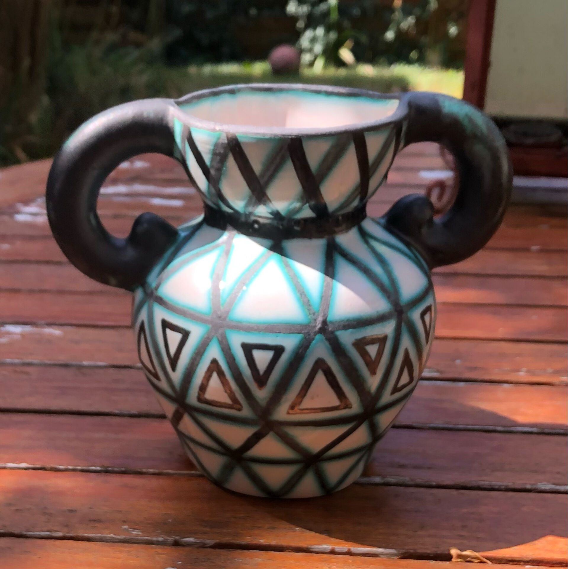 Vase dans le style de Picault