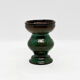 Candlestick made of glazed stoneware, Sweden, second half of the 20th century.
