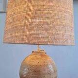 Sandstone lamp circa 1950