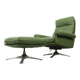 De Sede DS-31 High-Back Lounge Chair & Ottoman, 1970s